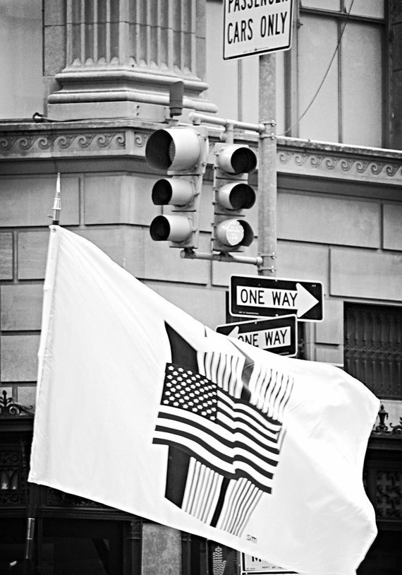 Waarschuwing Pellen Het spijt me New York New York New York Photo Decor vlag Print | Etsy