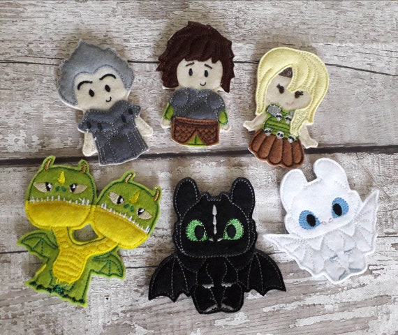 handmade finger puppets