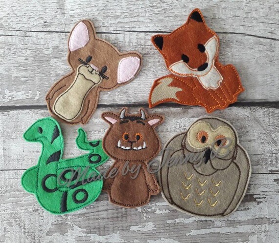 gruffalo finger puppet set