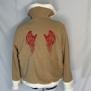 Fleece Hawks Jacket | Etsy