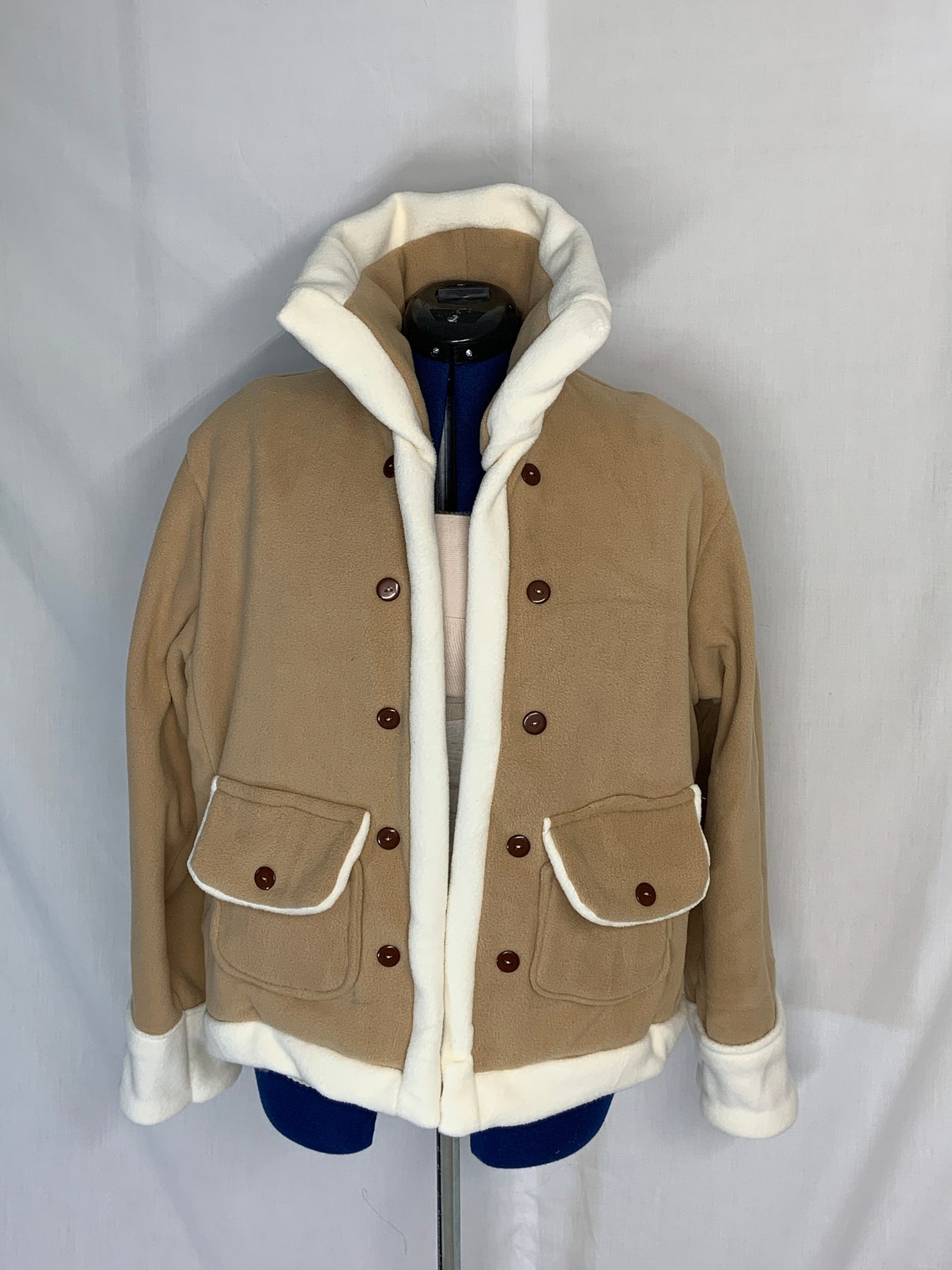 Fleece Hawks Jacket Etsy