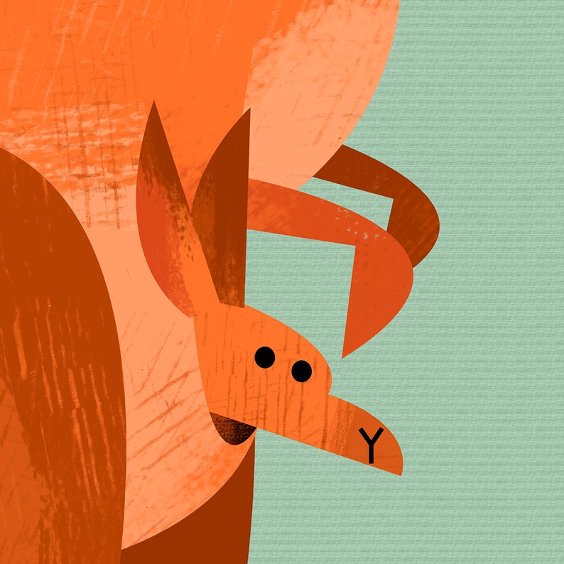 AUSSIE ANIMALS Prints Australian Nursery Prints 5 X 7 Kids Etsy Australia