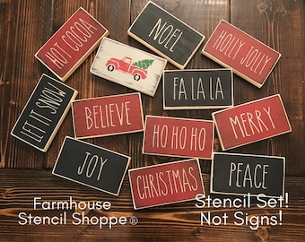 Kitchen Set of 3 Reusable Stencils Please Read Description! STENCILS