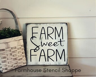 Farm stencils | Etsy
