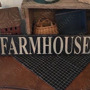 STENCIL, Farmhouse Stencil, 24"x5.5", reusable stencil, NOT A SIGN!