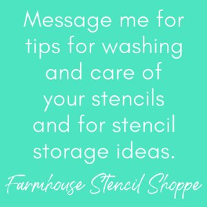 STENCIL SET - Coffee Set of 4 Stencils, Reusable stencils, These are NOT signs! image 4