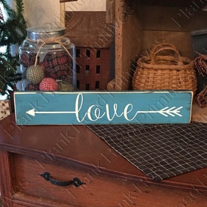 STENCIL, Love Arrow Stencil, 18&quot;x4&quot;, reusable stencil, NOT A SIGN