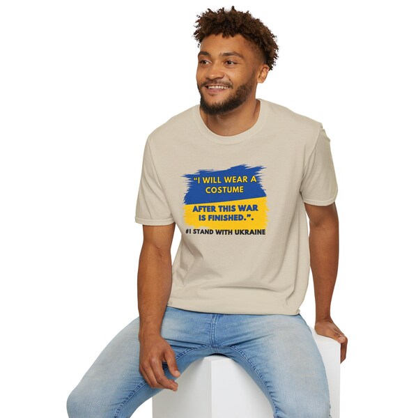 Most popular, I Will Wear a Costume Unisex, Zelenskyy, Stand with Ukraine, Ukraine flag, Ukrainian Pride, Zelensky, Hero Zelenskyy, trending