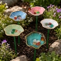 Bee & Butterfly Watering Station, Handmade Ceramic Garden Art Puddler for Pollinator Outdoor Decor Gift product logo