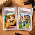 Personalized Father's Day Card, Poke TCG Cards, Father's Day Gift, Gift for Dad, Photo Card for Dad