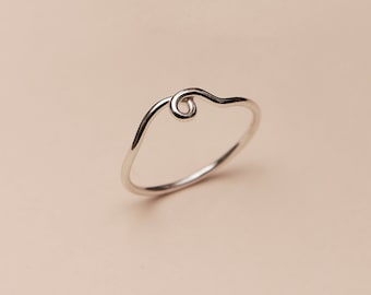 SilberRing - Zierliche Ring Silber - Zierliche Ring Silber - Silber Minimal Ring - Schlichter Ring - Silber Ring