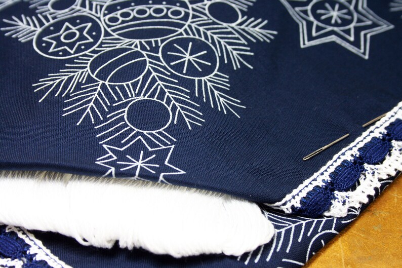 European Embroidery Sewing Kit Table Top Embroidery Kit Nob Hill Linens Sewing Kit Vintage Embroidery Kit Table Linen