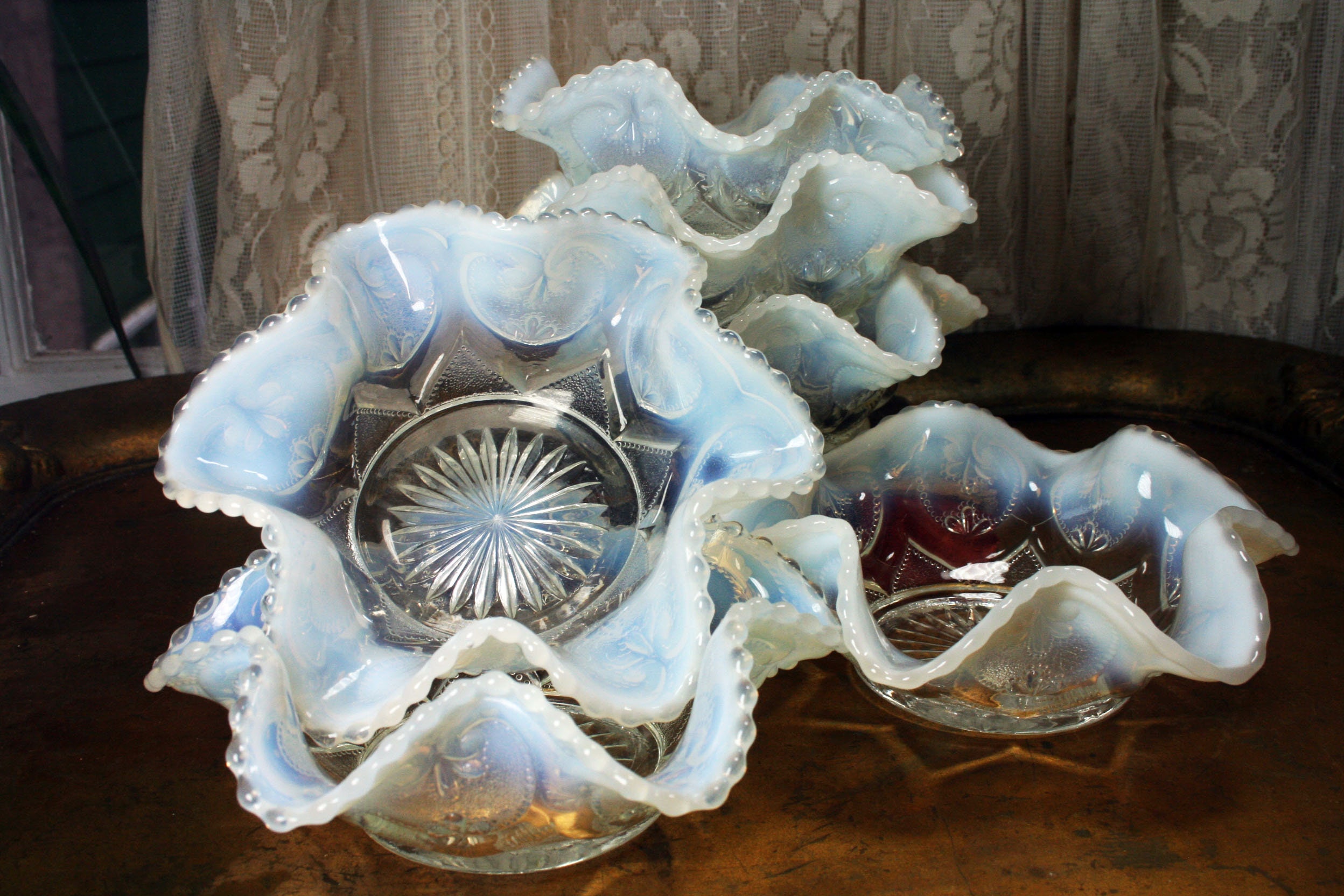Rare Fenton Glass Pieces - Etsy
