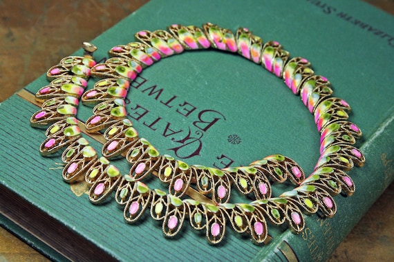 Louis Vuitton Vintage - Vernis Fleurs Double Wrap Bracelet Choker - Viola  Multi - Collare LV - Alta Qualità Luxury - Avvenice