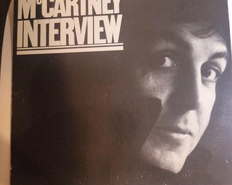 PAUL  McCARTNEY the McCARTNEY  INTERVIEW --Record album LP