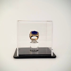 Ring Display Case for Collectors Rings, Championship Rings or Other Rings image 2
