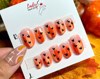 Disney Halloween Nails