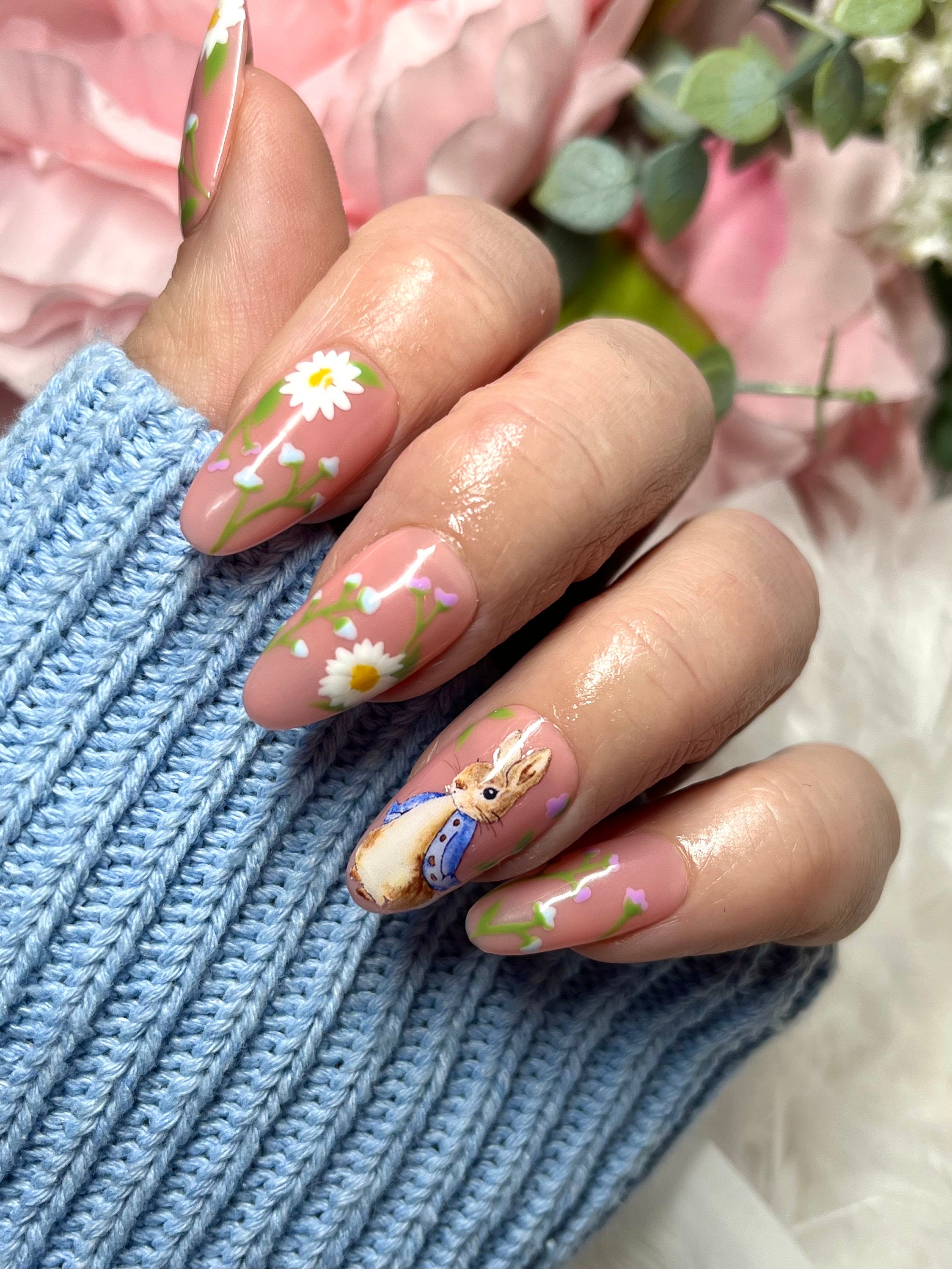 Easter Floral Nail Trends Rise This Spring