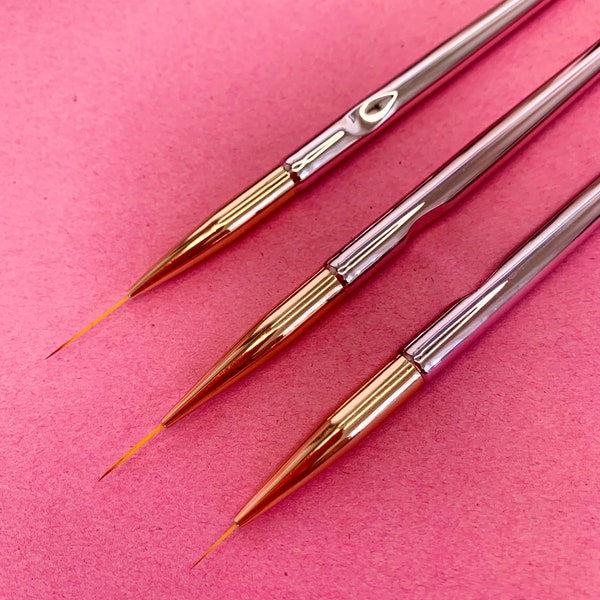 Thin Nail Art Brush Etsy