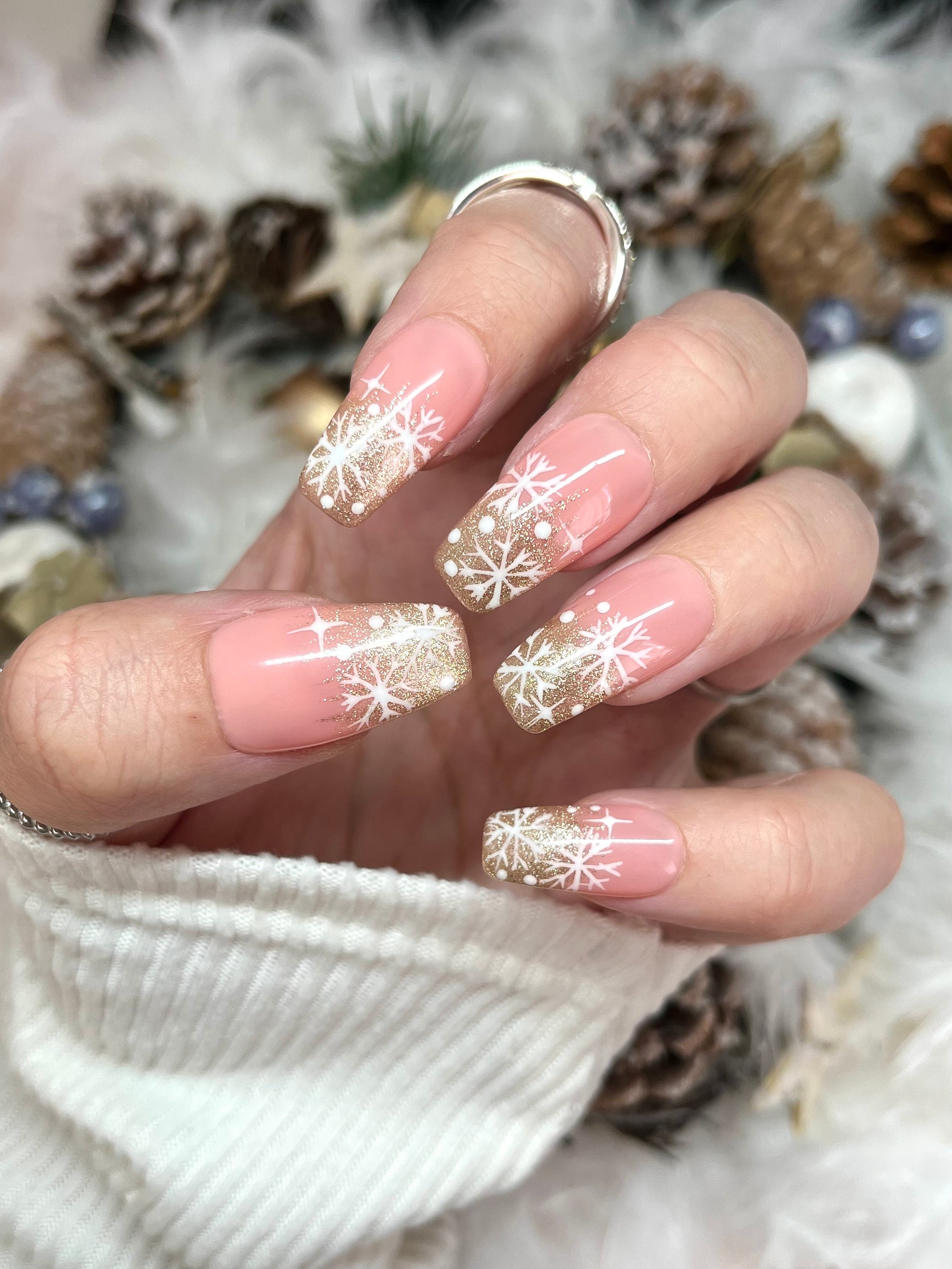 Winter White Snowflake