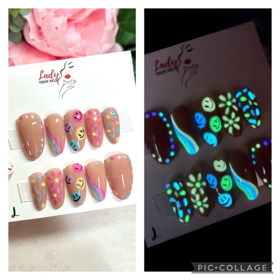 glow luxury nails