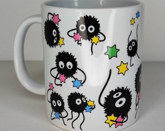 Ruß Kaffeebecher Keramikbecher Teetasse