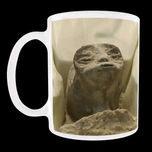 Mexican Alien Bodies Coffee Mug: UFO Gift, Sci-Fi Lover