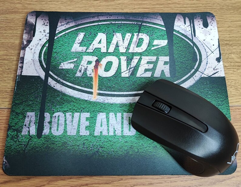 Land Rover Logo Above and Beyond Mousepad Mouse Mat Mouse Pad - Etsy