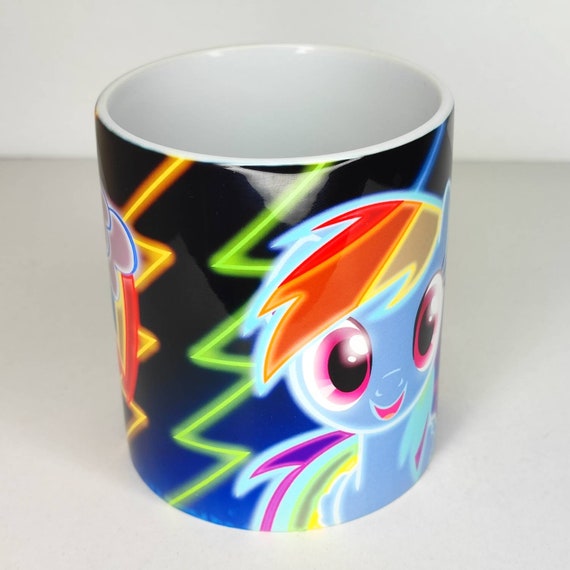 My Little Pony Rainbow Dash Mug Coffee Mug Tea Cup Perfect Gift Kids School  Kitchen Office Studio Work Home -  Israel