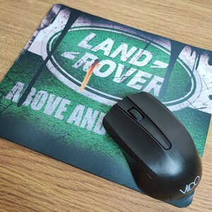 Land Rover Logo Above and Beyond Mousepad Mouse Mat Mouse Pad 5mm Thick ...