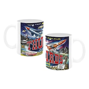 Thunderbirds Are Go Poster Mug - Custom Coffee Cup