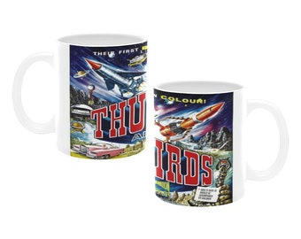 Thunderbirds Are Go poster mug - Coffee Mug / Tea Cup custom mug, Thunderbirds mug