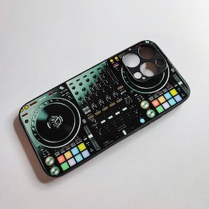 Funda de goma para iPhone 14 Pro Max con controlador DJ Pioneer DDJ-1000SRT Funda para iPhone
