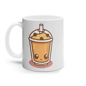 Kawaii Bubble Tea mug Clipart  Boba - Drinks - Smiley Faces cute mug, Kawaii mug, Boba mug,