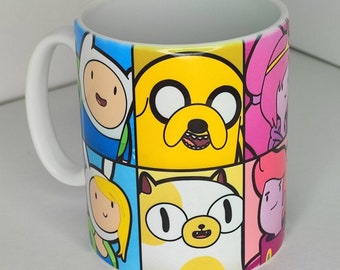 Adventure Time Charaktere Finn Jack 11oz Keramik Kaffee, Teetasse boxed