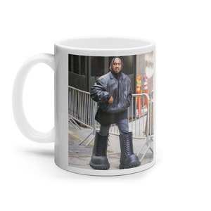 Een mega boot mok, Funny Mugs, Kanye West Mug, Meme, Funny Mug, Meme Mugs, Kanye Mug, Kanye Tweet, Hip Hop Mok, Memes, Meme Gifts, Tweet Mok,