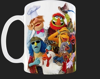 2023 Disney Parks The Muppets Beaker Meep Ceramic Coffee Mug New