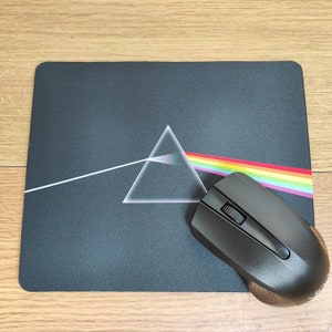 Pink Floyd dark side of the moon album cover design mousepad Mouse mat mouse pad 5mm thick 22cm X 18 cm