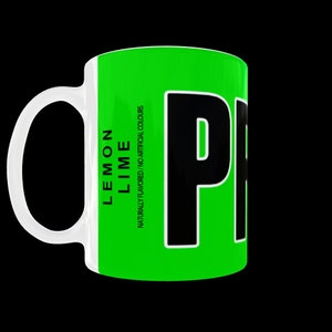 Green Prime Hydration Drink Coffee Mug - Funny Text Mug