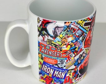 Deadpool-mugg för serietidningar: Superhjältepresent, köks- och kontorsmugg