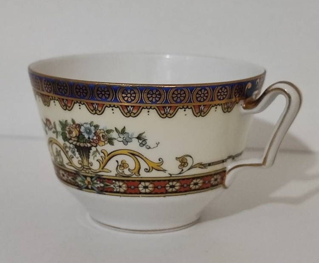 Kokura China Tea Cup Made in Japan Gold Rim Etsy