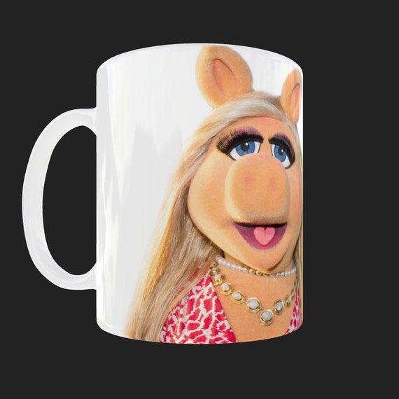 The Muppets Ceramic Mug: Kermit and Miss Piggy - Etsy Israel The Muppets Ceramic Mug: Kermit and Miss Piggy - Etsy Israel