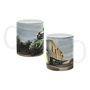 John Deere Traktor-Becher: 11 Unzen Keramikkaffeetasse