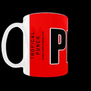 Red Prime Hydration Drink Mug: Funny Coffee Cup Gift