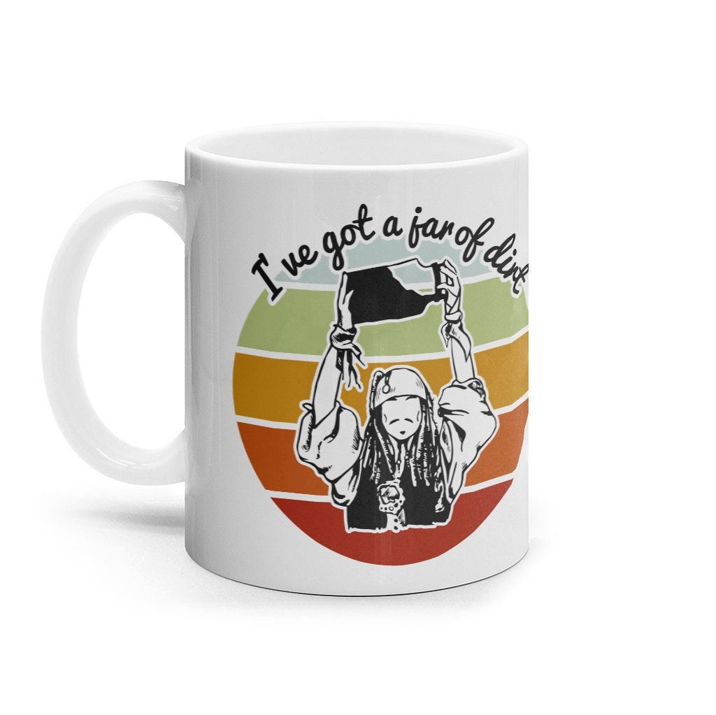 Johnny Depp Amber Heard Ive got a jar of dirt mug, Mega Pint Mug, funny quote mug, joke mug Johnny Depp cup cups