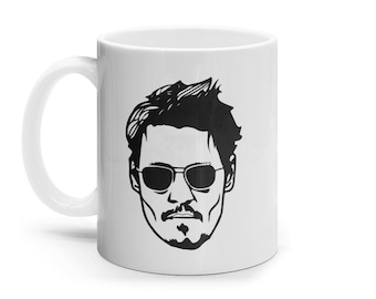 Johnny Depp Mega Pint Amber Heard Johnny Depp Mug - Etsy