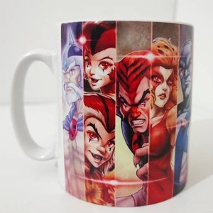 Thundercats Charaktere Cartoon 1980er Jahre 11 Unze Keramik Kaffee, Teebecher verpackt