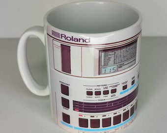 Roland TR-727 TR727 drum Rhythm composer Music studio, producer,  synthesizer mug Gift