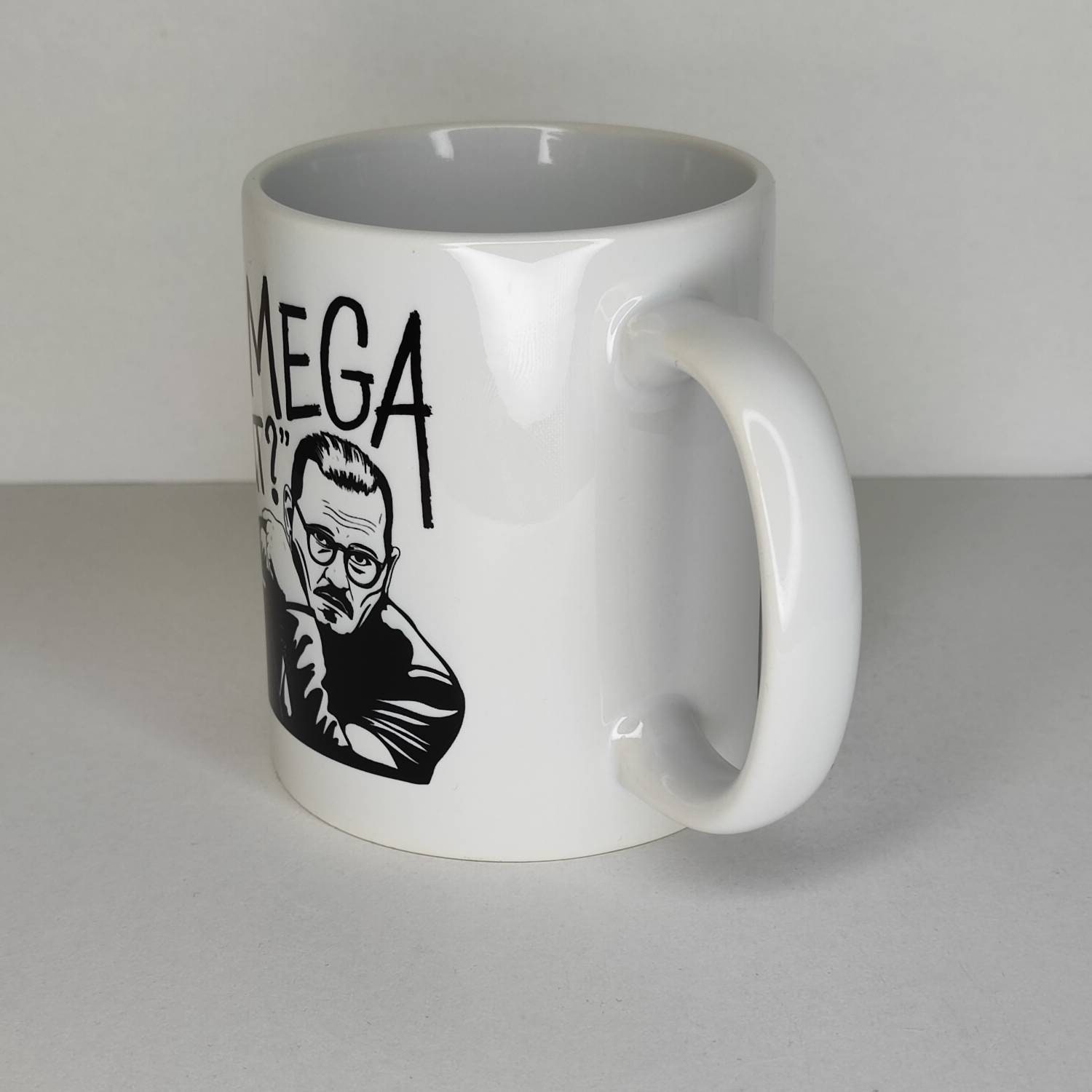 Tazza Da Caffè In Ceramica LIBBY'S BENCHMARK27 DESIGNS - Johnny Depp Mug Trial, 311g O 425g, Microonde E Lavastoviglie