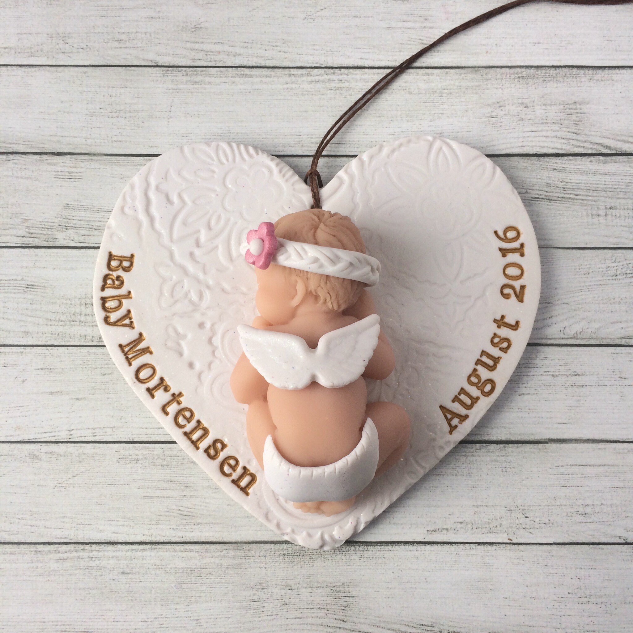 Miscarriage Ornament Loss of Baby Gift Angel Baby Memorial Etsy
